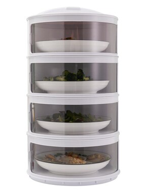 保温菜罩2d022新款加热智能冬天放剩菜剩饭收纳架神器多层防尘罩