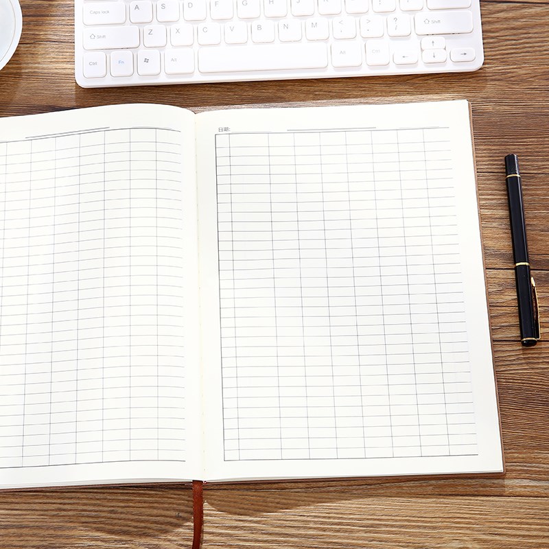 记账本手帐明细账万能表格会计记工资本子登记库存记录统计考勤表