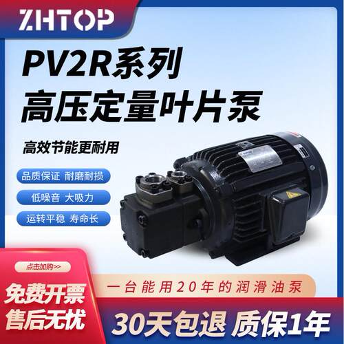 液压叶片泵PV2R1-101214171923252831-F-1R油泵PV2R2压力泵