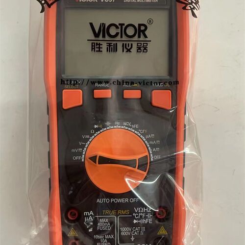 深圳胜利 VC97 数字万用表 自动量程 温度频率电容100mf 真有效值