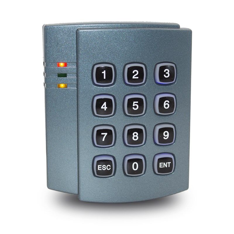 ID密码读头IC按键门禁读卡器微耕中控带键盘刷卡器WG26格式