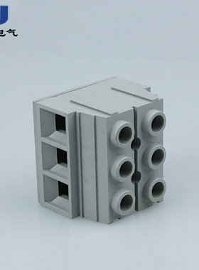 FJ6B-25/3P FJ6B-50/2P/3P底座封闭型接线端子排连接器接线盒