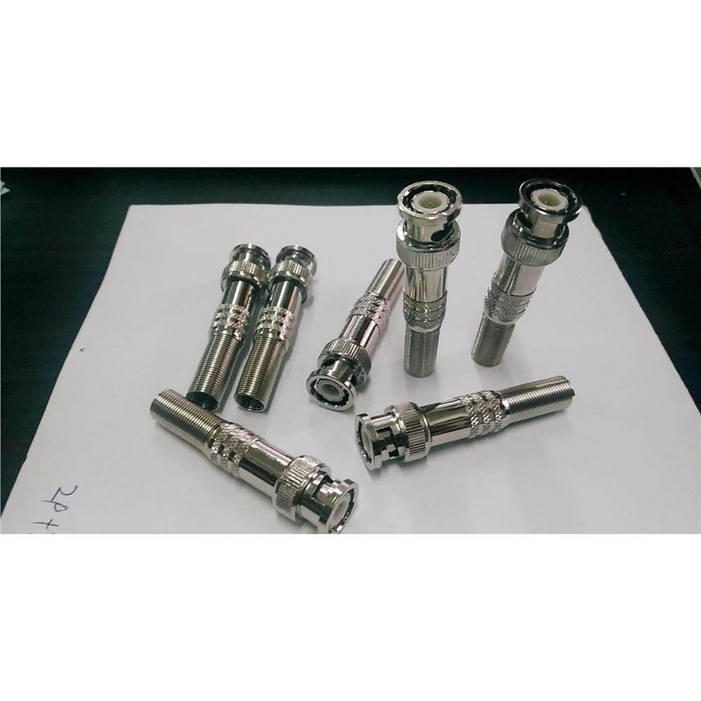 包邮优质纯铜镀金BNC监控影片摄像机接头示波器50/75欧姆Q9公插头