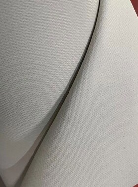 单双面柔性挡烟垂壁硅钛防火布红色防腐耐高温阻燃硅钛合金防火布