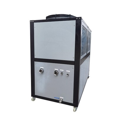 12hp风冷式冷水机化工制冷机电镀冰水机水循环降温工业冷水机组