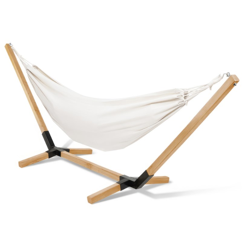 吊床户外秋千带支架室外露台家用阳台吊床单人木支架懒人摇摇床