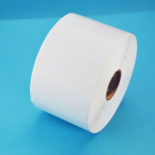 不干胶条码纸 80*80*1000张 空白铜板纸 条码打印机专用