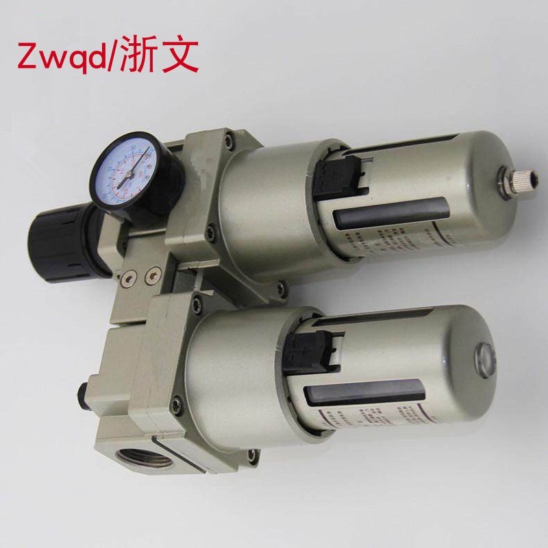 气源处理两联体过滤器TW5000-10 TL5000-06 TC5010-10 1寸DN25