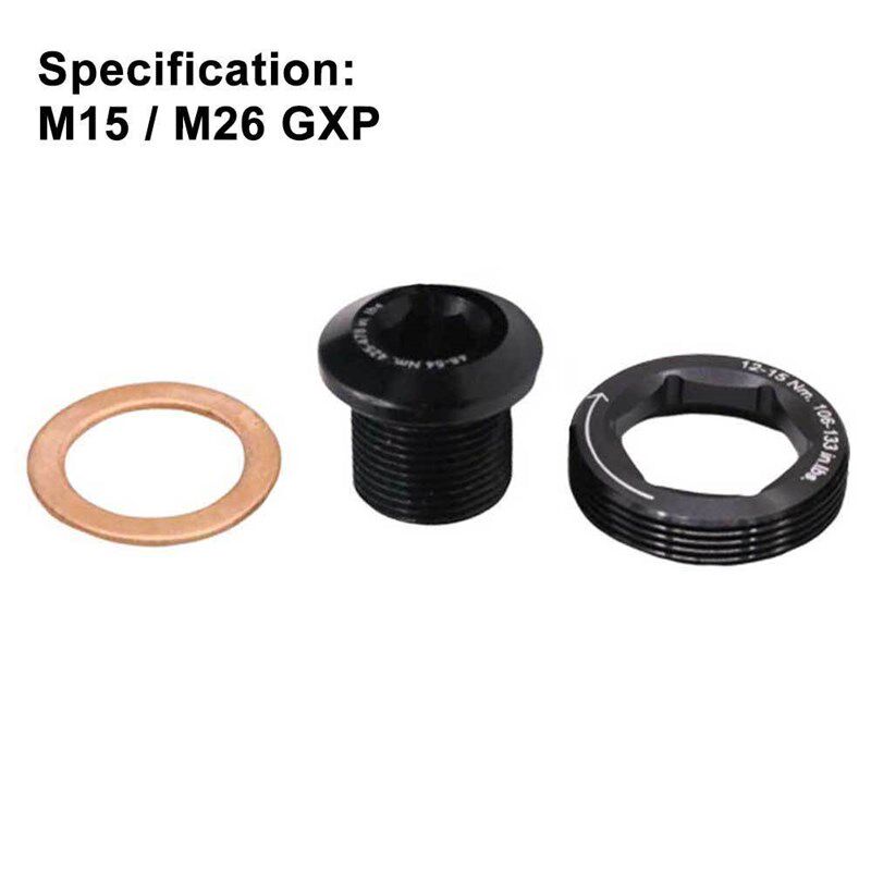 SRA速联MGXP螺丝 M15/26/22MM适用于 X5/X7/XX1/FORCE/GX牙盘曲柄