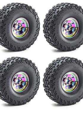 1.9寸攀爬车 金属轮毂轮胎1/10 TRX4 90046 SCX10轮胎1.9轮毂D263