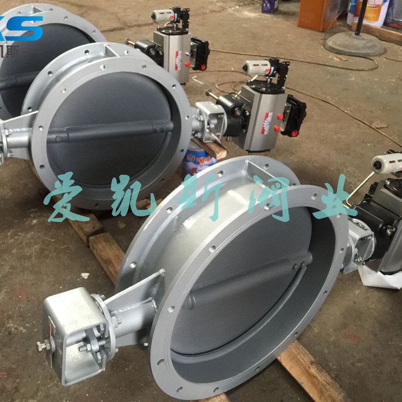 D641W-1C气动弹性通风蝶阀气动手动操作一体式烟道通风蝶阀风门
