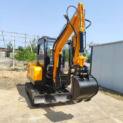 出口美国HT30小型挖掘机 履带液压式农用小挖机 家用微型挖土机