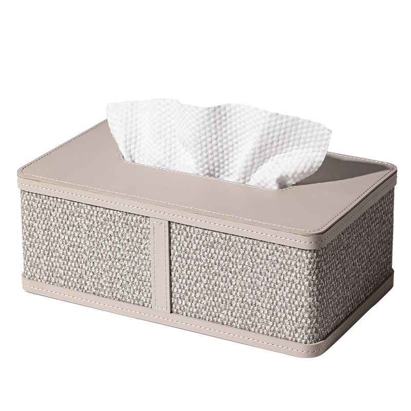 现代轻奢高级感纸巾盒客厅家用桌面抽纸盒高端餐厅商用餐巾纸盒