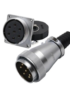 威浦weipu航空插头插座WS48-5/7/20/27/38/42芯 WS48/J/K/TQ/Z