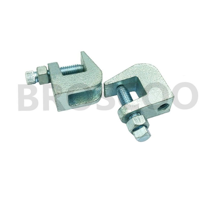 铸铁老虎卡铸钢老虎夹夹梁夹型钢吊件开口方形角铁C型钢虎口