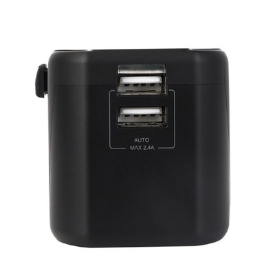2.4A快充多功能插头插座全球通用旅行转换插头小巧方便携带