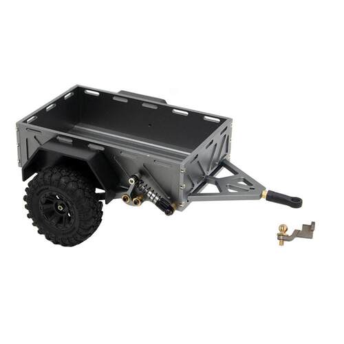 Traxxas 1/18 TRX4M 路虎烈马 小拖车 无损安装 仿真金属拖车
