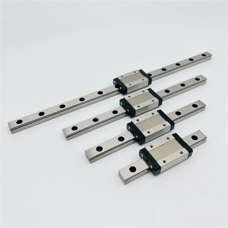 微型直线导轨滑块轴承钢镀镍防锈高精密超顺滑mgn12h不锈钢滑块