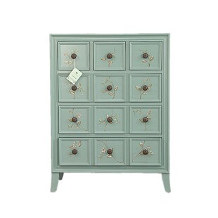 6R美式复古彩绘家具家居入户装饰玄关斗柜客厅书桌卧室床头柜梳妆