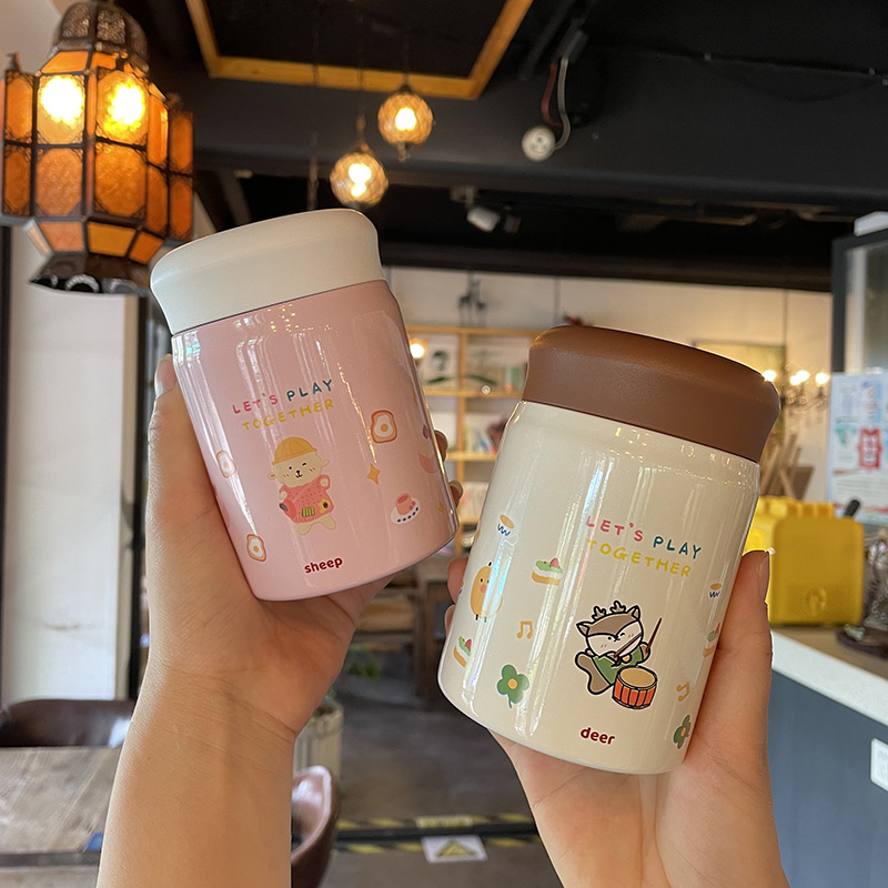 学生焖烧杯3g04不锈钢焖烧壶罐焖粥神器女便携上班族超长保温饭盒