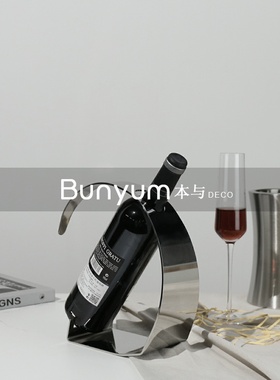 简约轻奢红酒架酒具摆件创意台C酒柜餐厅桌面玄关柜软装饰品