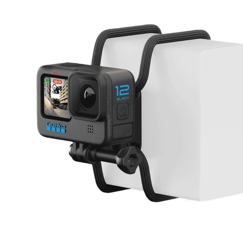 gopro13/12/11/10/9原装可调手柄固定座(配备 Gear Ties 扎带)