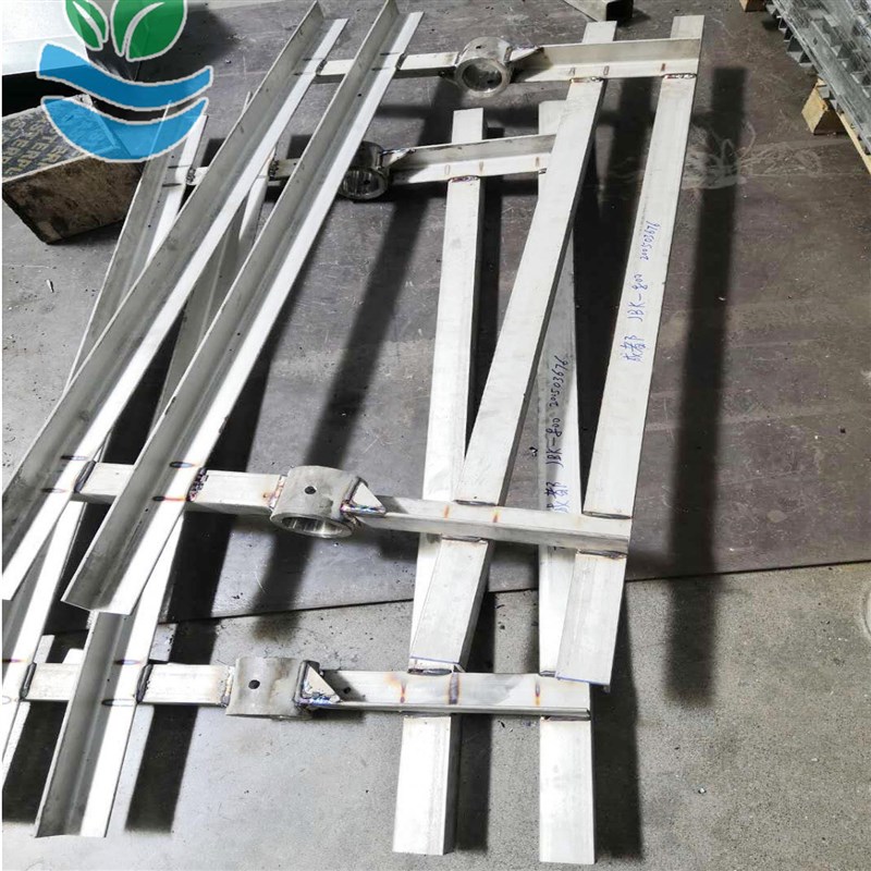 框浆式搅拌器麻花框式双行星搅拌机污泥匀质池框式搅拌机