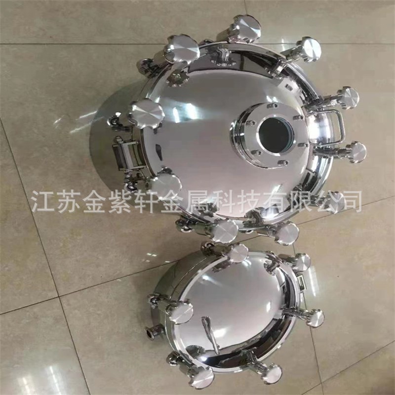 金紫轩无缝锆管 直径51乘7锆管 Zr702锆材加工件 反应釜锆盘管