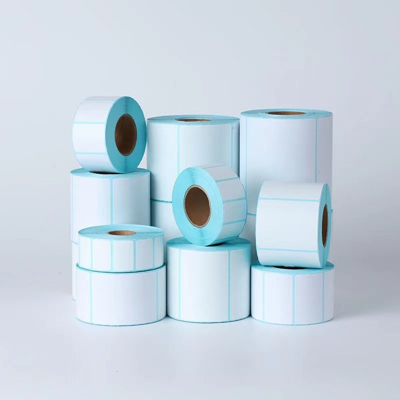 三防热敏纸90x60不干胶标签纸生鲜物流打印纸 外箱条码纸贴纸热敏