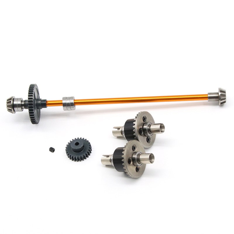 伟力1:14遥控车144001遥控车金属升级配件 金属差速器齿轮 传动轴