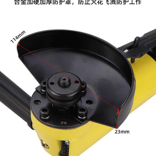 海飞鲨4寸气动角向磨光机风动抛光机打磨切割机手砂轮角磨机494A