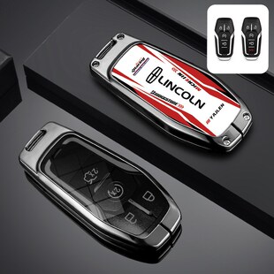 适用林肯钥匙套老款MKZ MKC MKX专用金属全包汽车保护壳高档扣男
