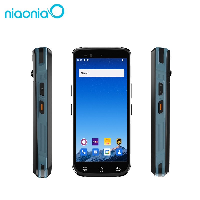 ETC停车场收费管理终端扫码机自带系统打印一体手持终端PDA