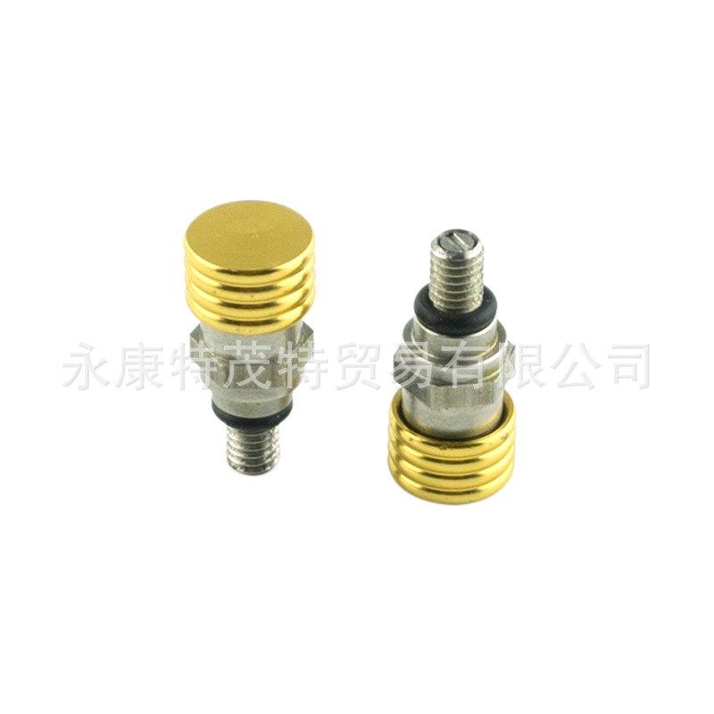 越野摩托车前减震放气螺丝M4倒叉减震放气螺丝KTM放气防水 M5螺丝