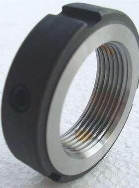 锁紧螺母精密R型径向M120x2P机床自锁止退圆螺帽丝杆牙腹