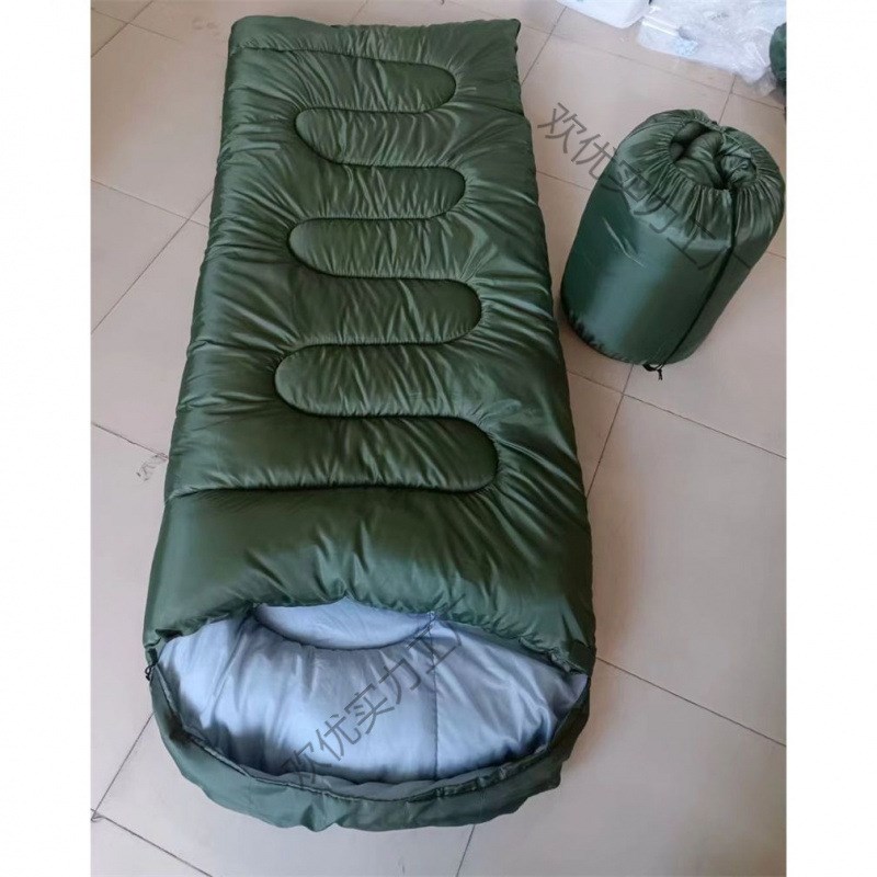 4.8斤加宽加厚防寒大人睡袋 冬季成人单人户外被便携午休旅游睡袋