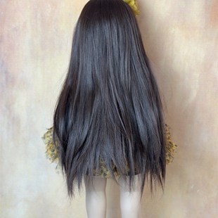 BZDOLL重生娃娃全胶55厘米可水洗长发女孩reborn doll跨境代 baby