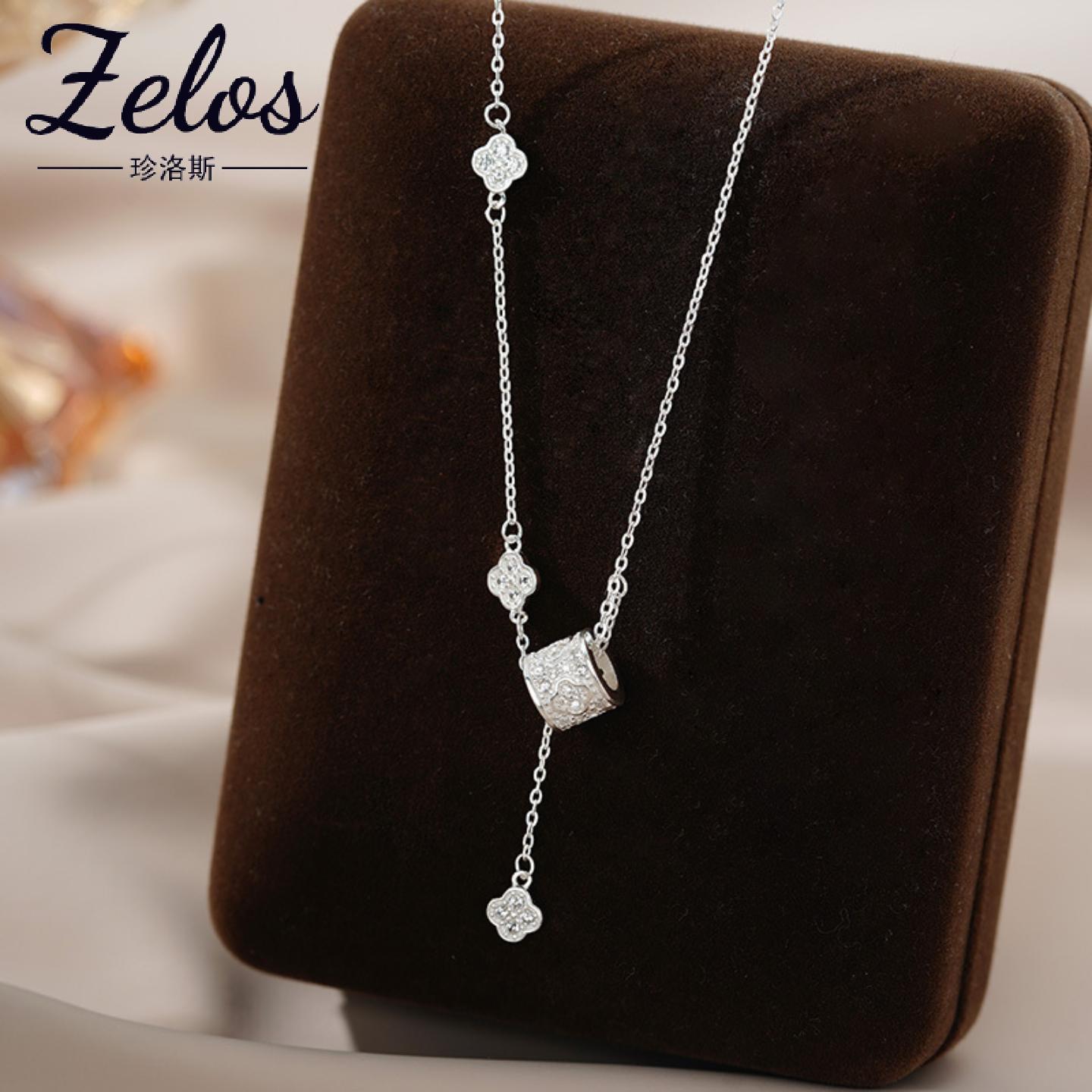 S999足银轻奢小蛮腰项链女款