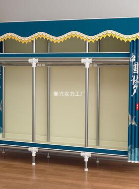 易衣简柜家用室出租房用固结QLN实卧加衣服柜布衣柜