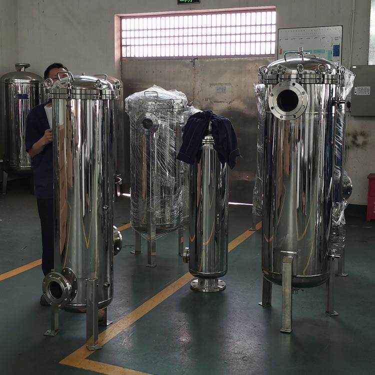 柴过滤机FZN不钢过锈滤器器单袋过滤多袋油过滤器循环水设备毛发