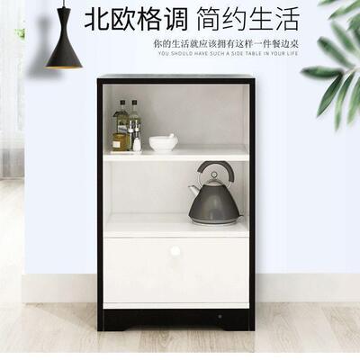 收理纳柜落地多门层储物柜靠柜墙整柜FIH厨房置物简易书柜带格子