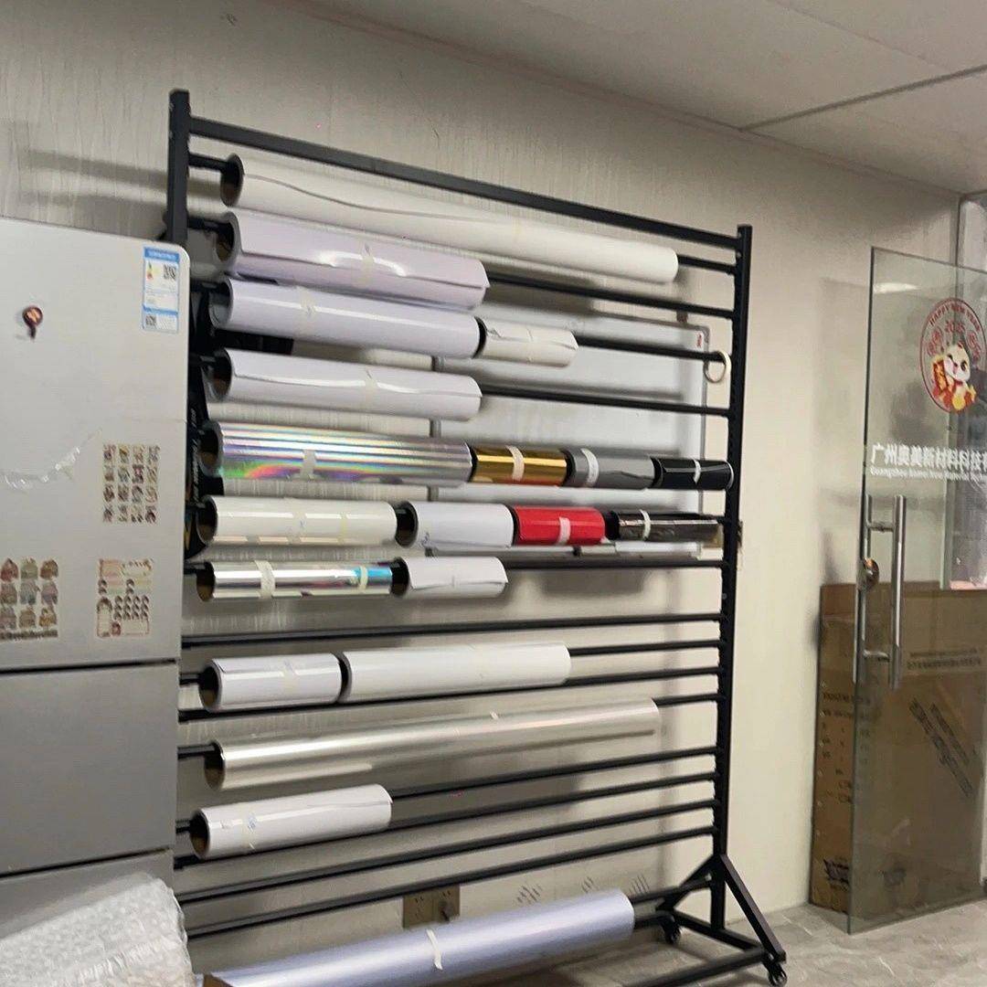 可移动面车衣改色膜车膜纺织料布匹桌布品1112样品展架太阳膜样展
