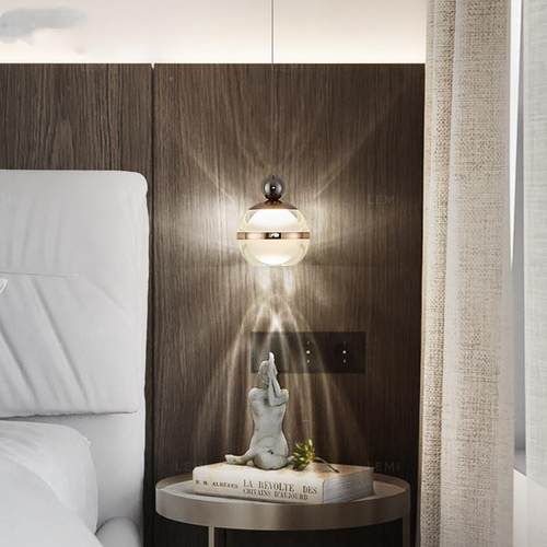 ZNQ室床头吊灯现简约厅吧台吊灯卧餐极简主卧可代升降吊线灯