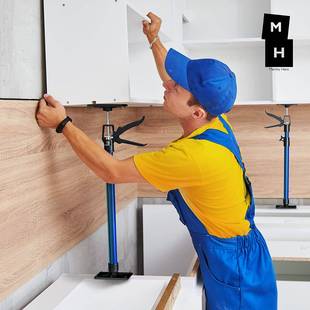 撑工具 修安装 拜恩器精选力伸缩706支杆吊柜门框抬高省起重家装 装