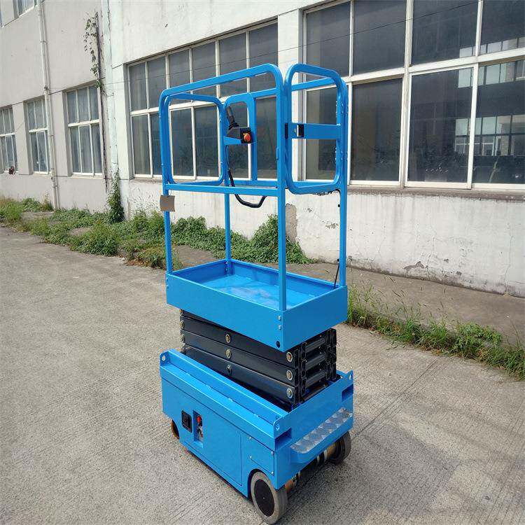 迷你6米动自行走升降机移剪叉室内装修空作降业车全自FOK行升高平