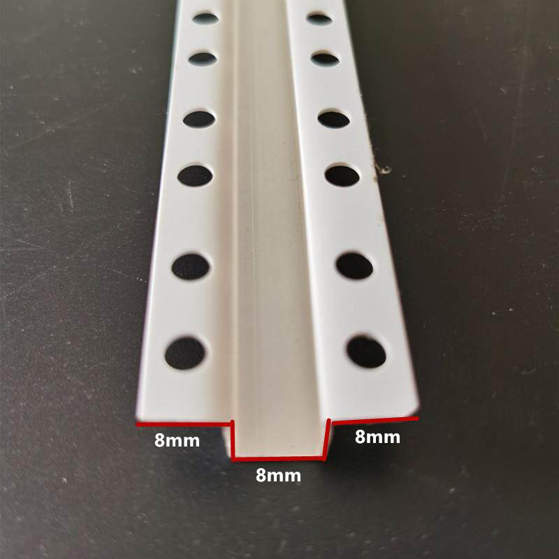 V372PC石膏吊顶工艺槽几缝字条U型凹槽塑料补条填缝线阴板阳角线