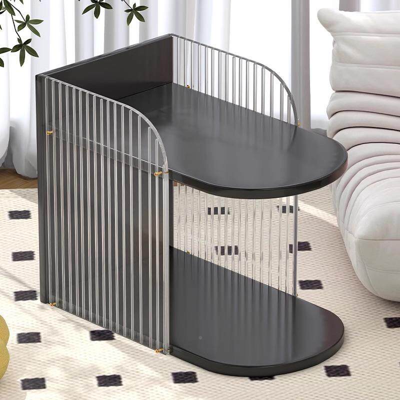 沙发边床边置几物卧室架家用床头边柜奢简约迷你3.11边几阳台小茶