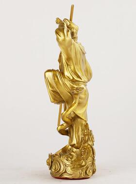 祥云铜孙者摆件铜齐圣摆件铜行孙悟空摆件筋大417斗云孙悟天空