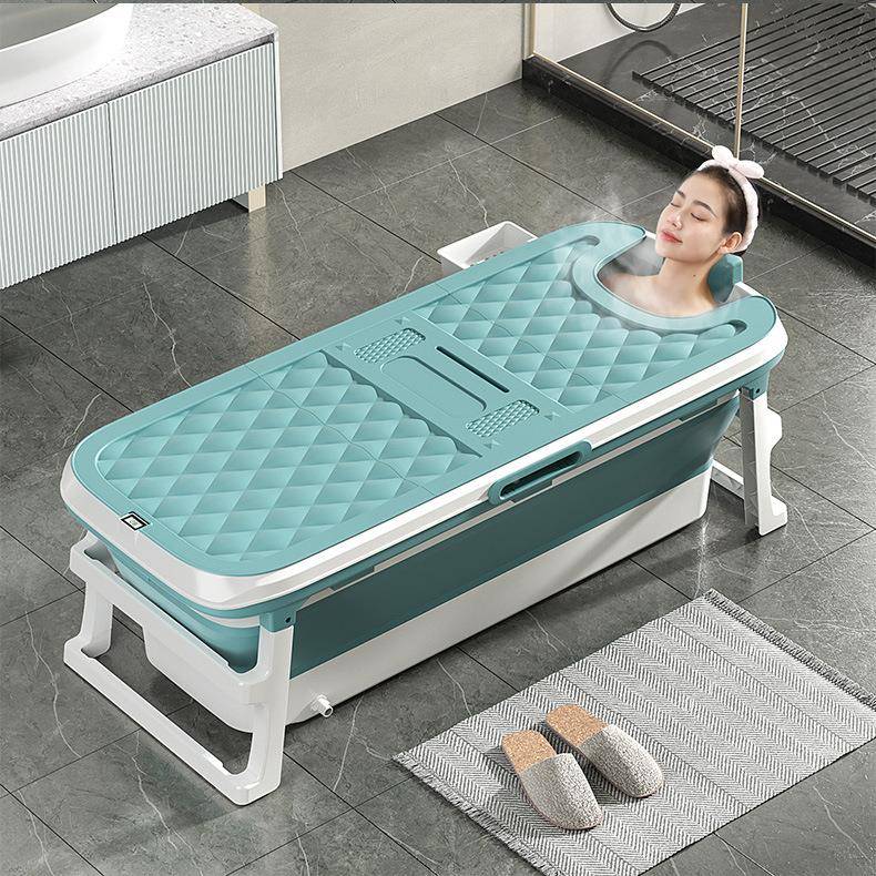 厚感温泡澡565桶大人折叠浴缸成人浴沐桶洗加洗澡桶家用全身汗蒸