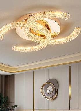 轻大气客厅灯卧奢灯33240创意个性服装店灯e衣帽间餐厅ld水室晶吸